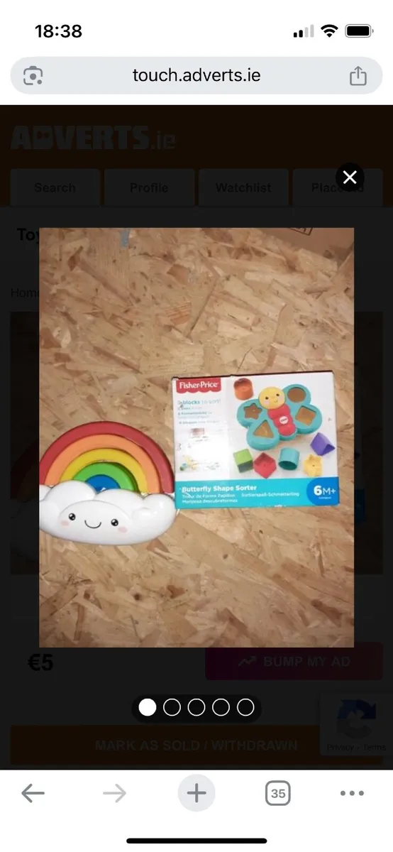 Baby toys bundle like new in the box( 3 toys) - Image 2