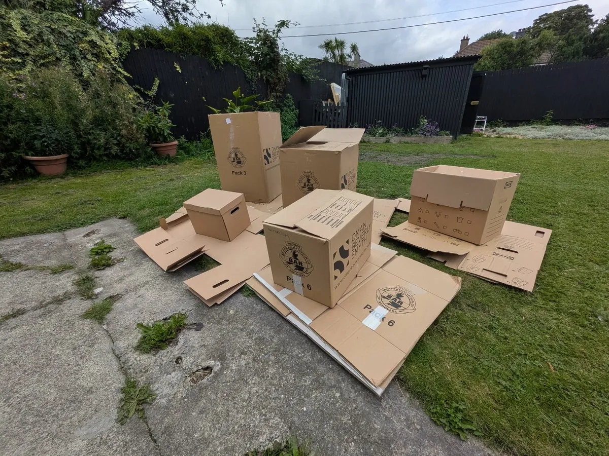 Cardboard boxes - Image 1