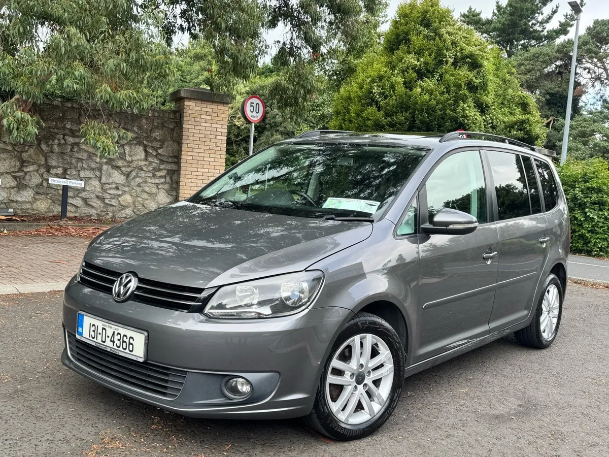 VW Touran 2013 Automatic Fresh Nct and Tax - Image 1