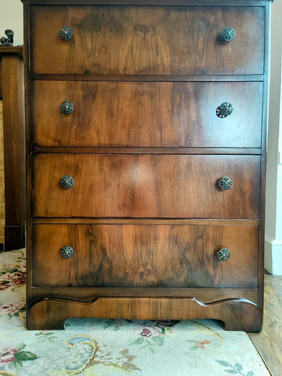 Mid Century Fifties Retro ArtDeco Chest of Drawers - Image 1