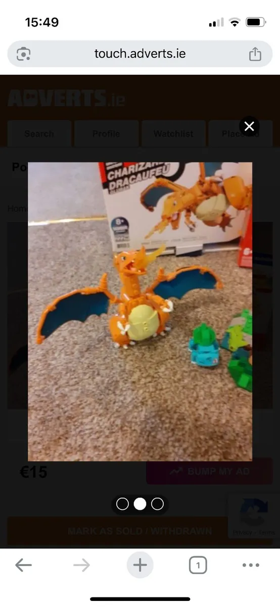 Pokemon lego set with box - Image 2