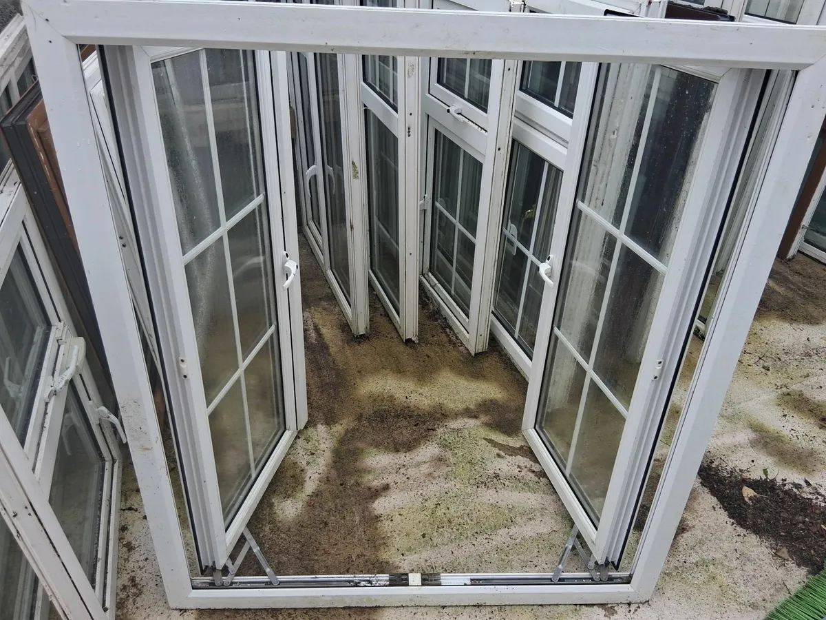 Pvc double open out  window  47x53 - Image 2