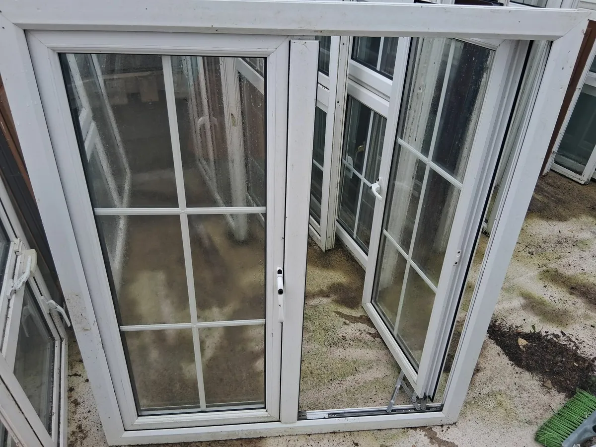Pvc double open out  window  47x53 - Image 3