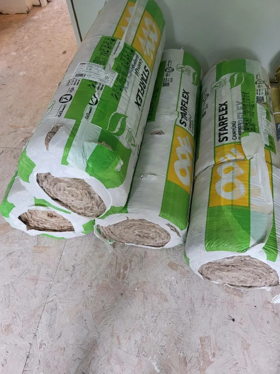 100mm glasswool insulation roll - Image 1