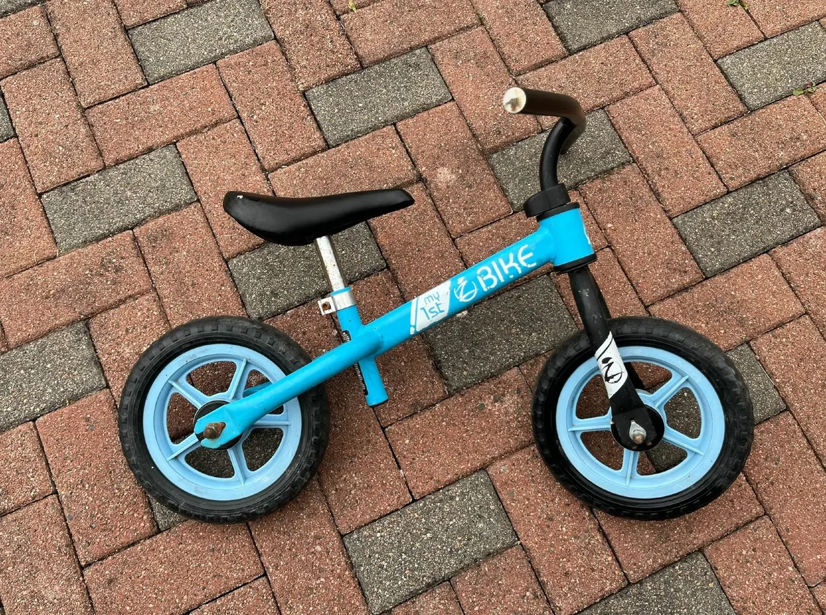 Blue Balance Bike - "My First Bike" - Image 1
