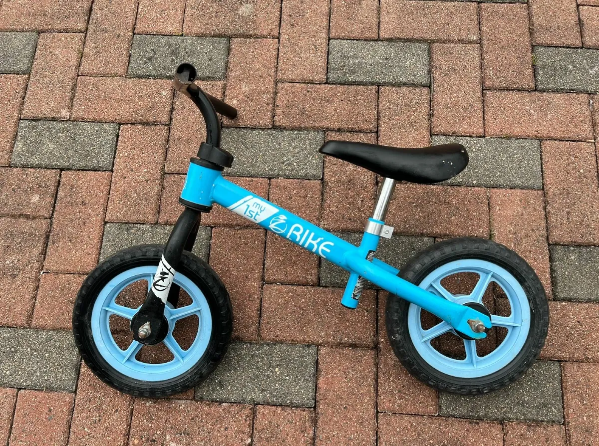 Blue Balance Bike - "My First Bike" - Image 2