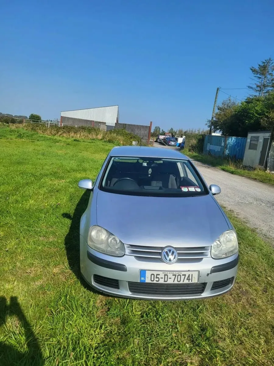 2005 vw golf 1.9 diesel van Doe and tax - Image 1