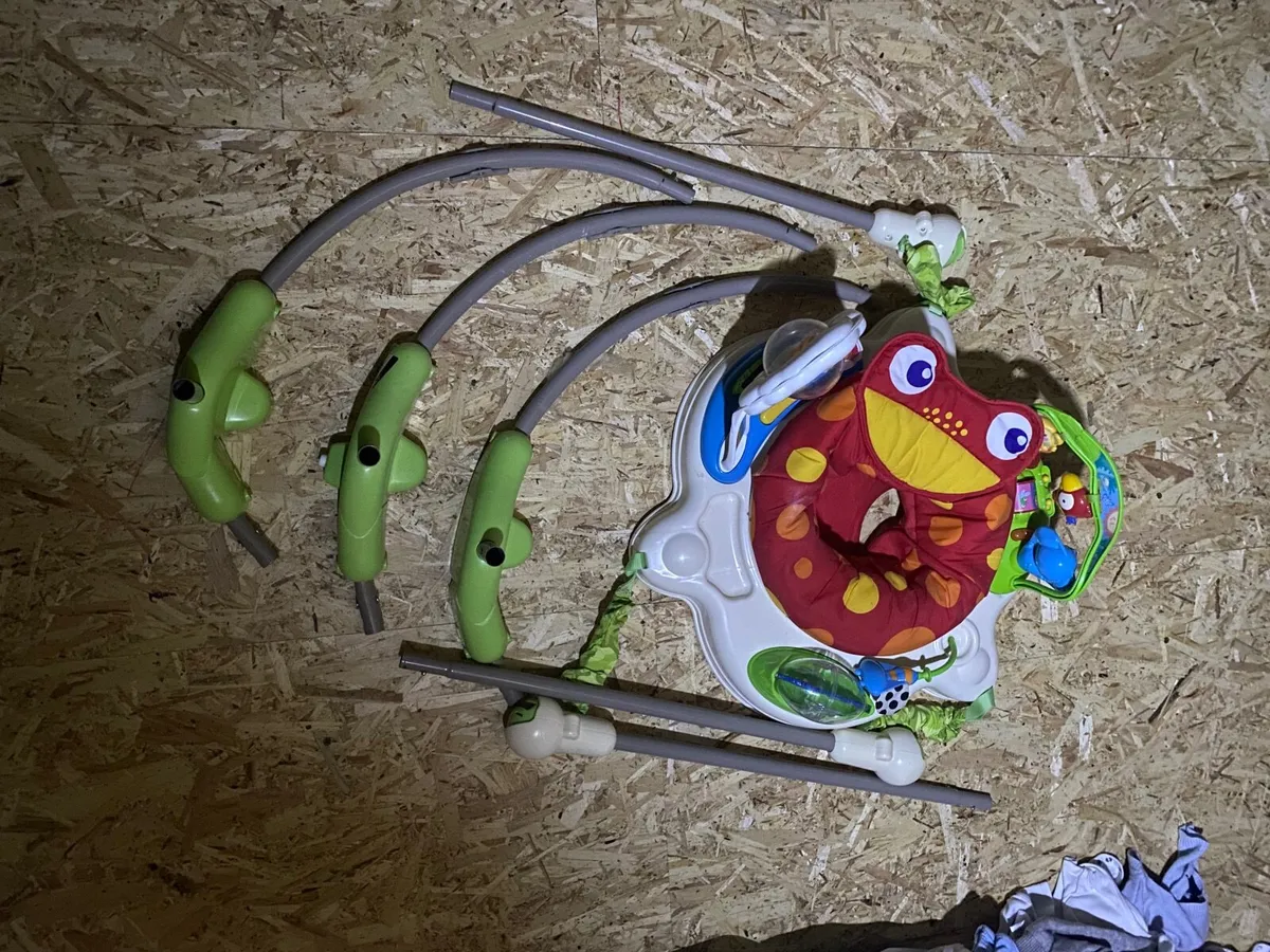 Fisher Price Rainforest Jumperoo Baby Bouncer - Image 2