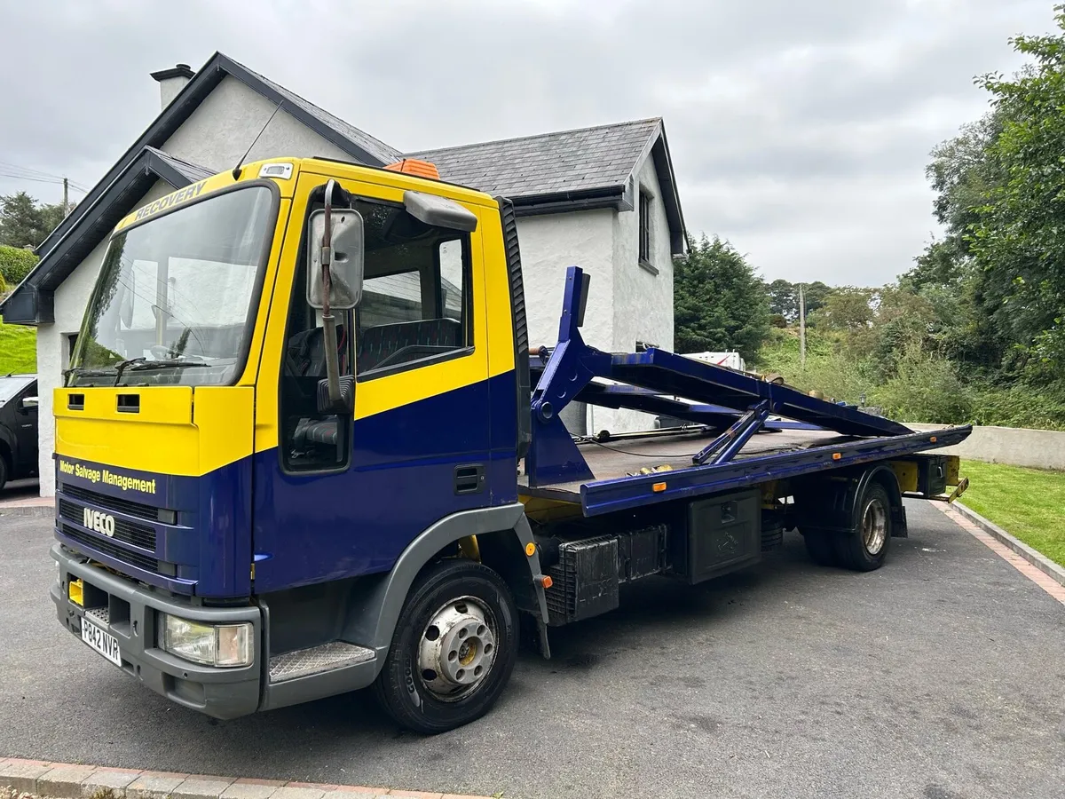 Iveco Eurocargo Recovery Truck 3 Car Transporter - Image 3