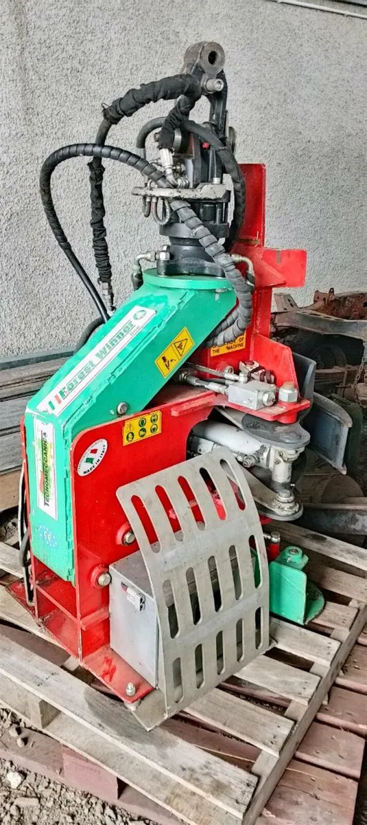 Tree grapple saw shear timber grab - Image 1