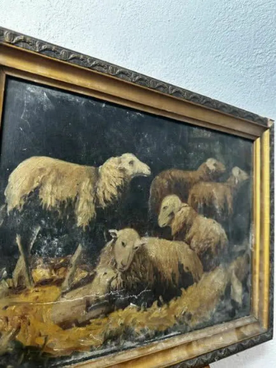 Authentic old painting - Image 1