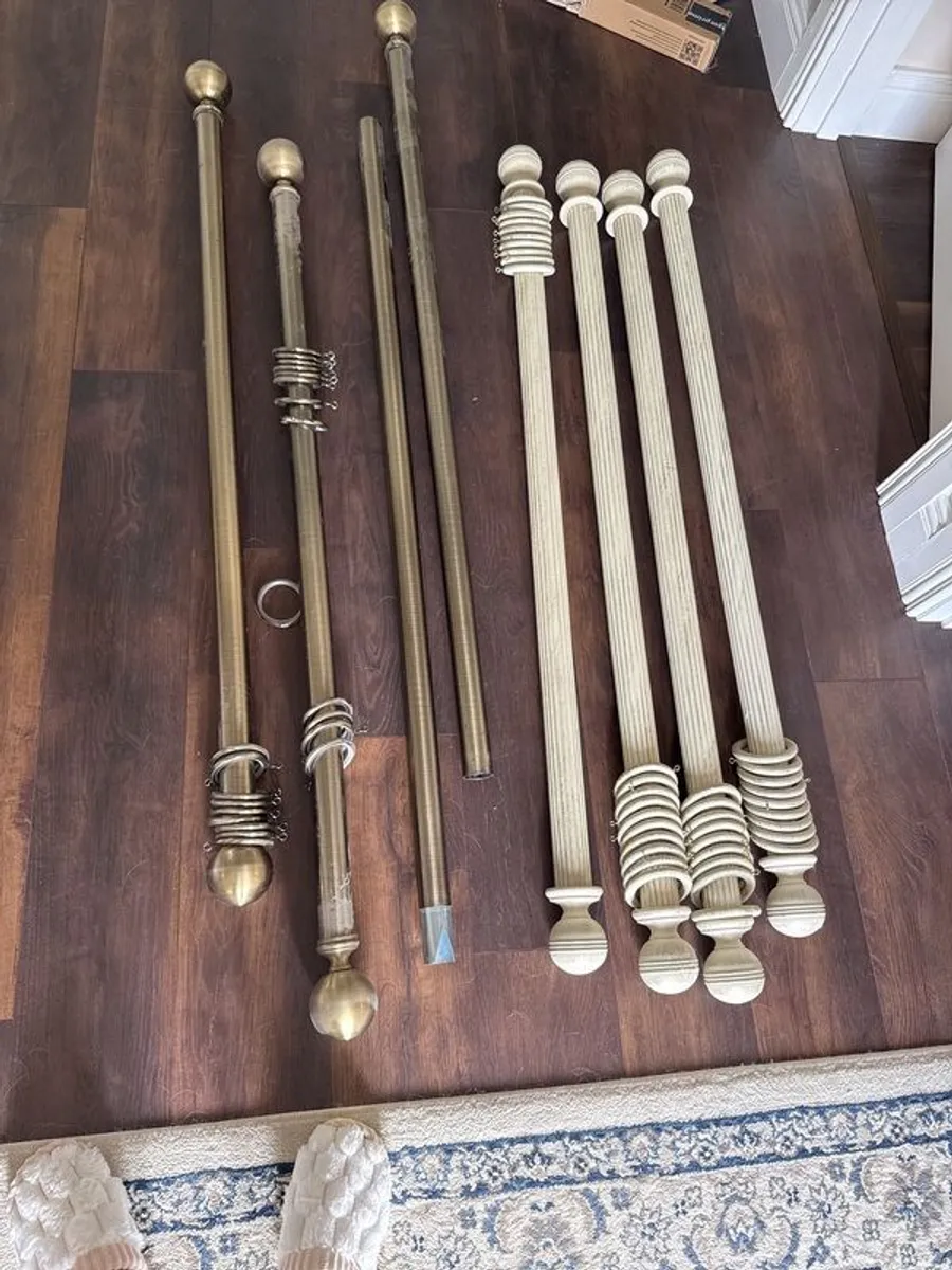 curtain poles