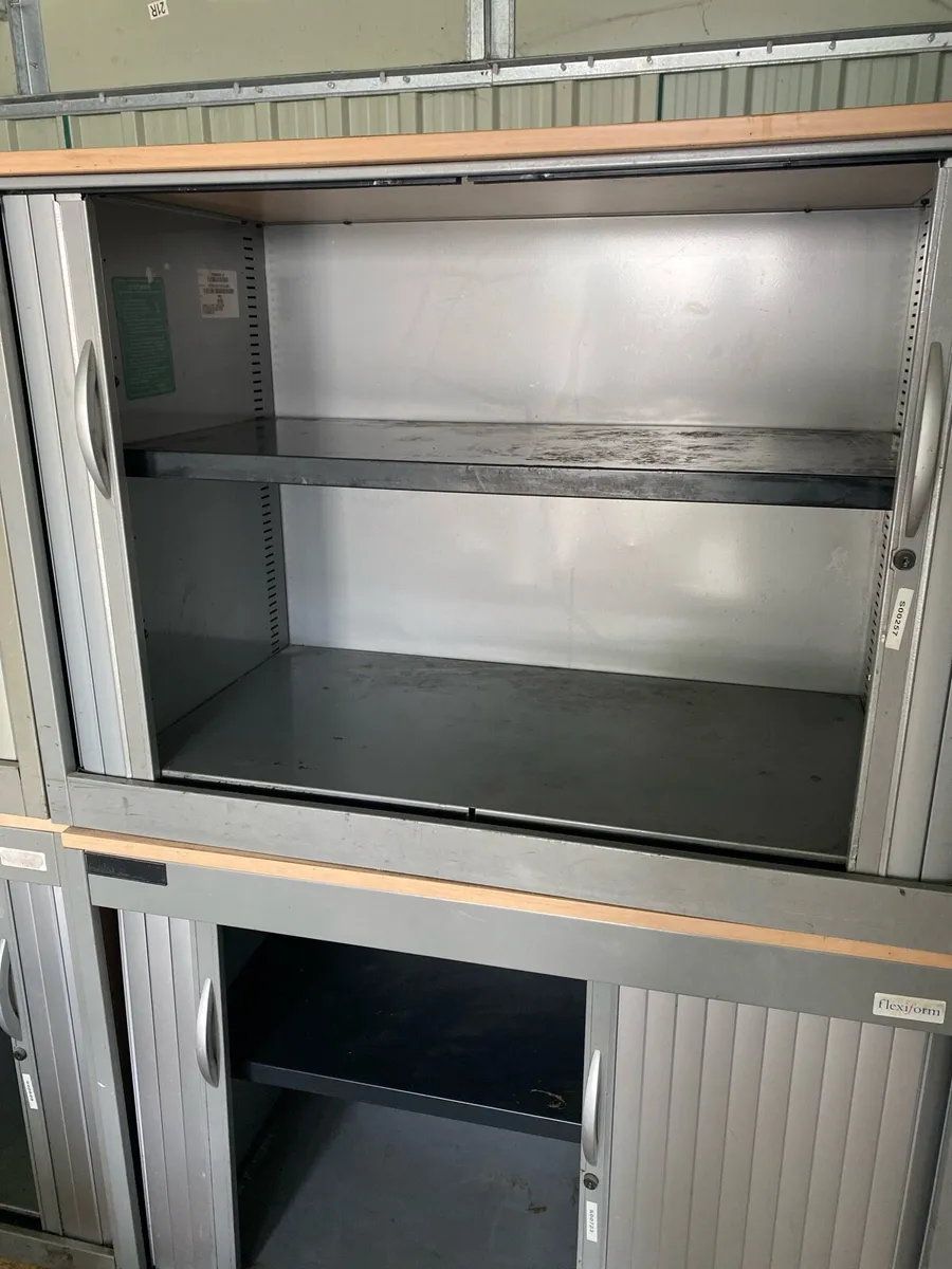 2 storage cabinets office shed - Image 2
