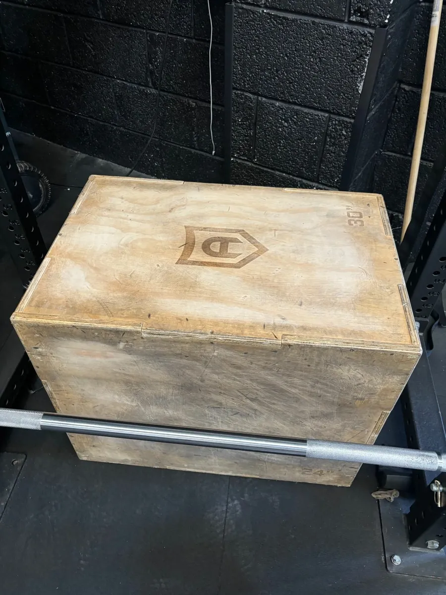 TWO WOODEN APOLLO BOXES