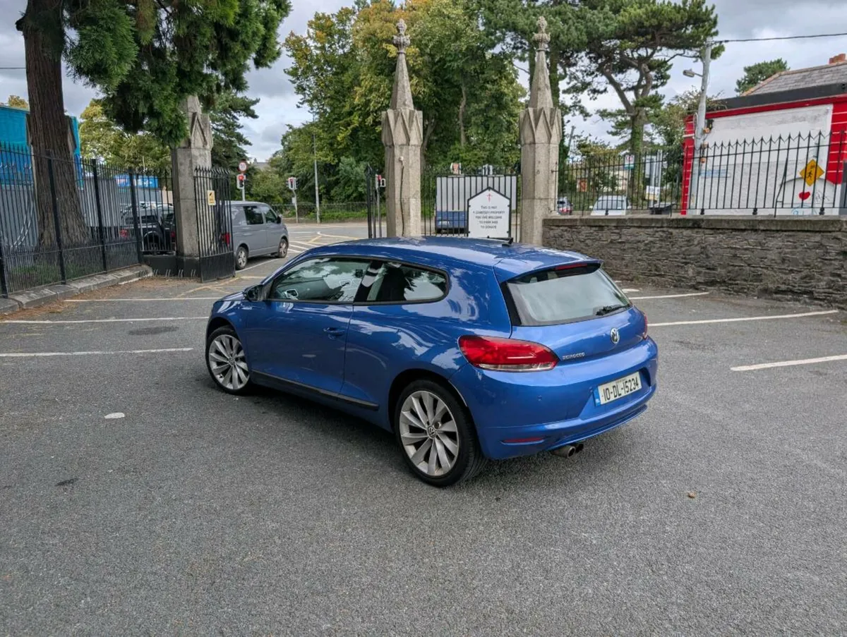Volkswagen Scirocco 1.4 TSI 3DR, 2010 Blue - Image 3