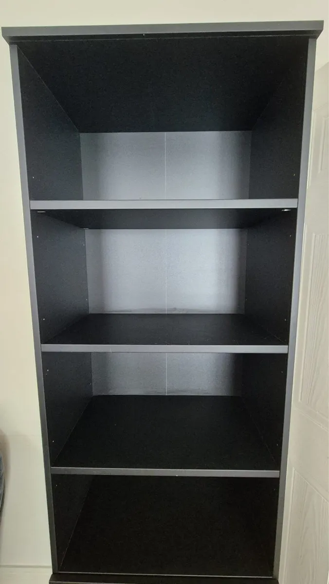 Black tall cabinet - Image 2