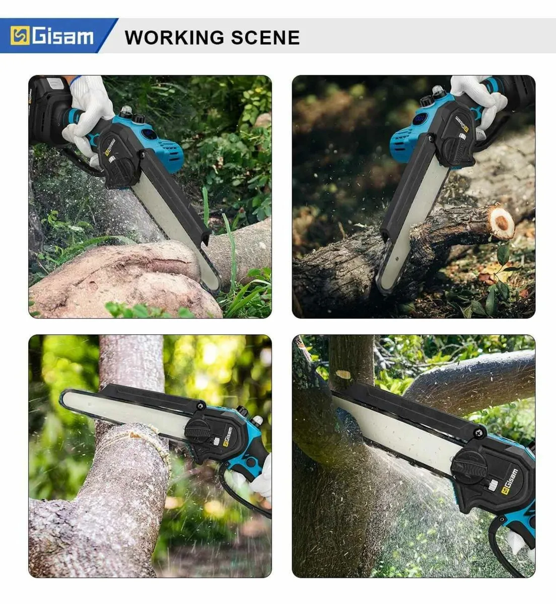 Chainsaw Makita 8 Inch Mini Brushless Pruning Port - Image 4