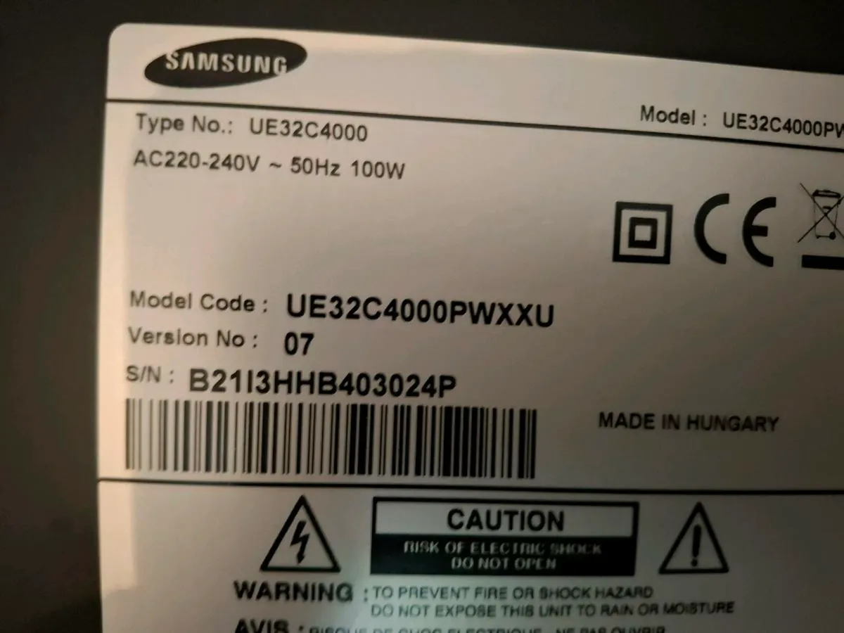 Samsung 32" led tv - Image 3