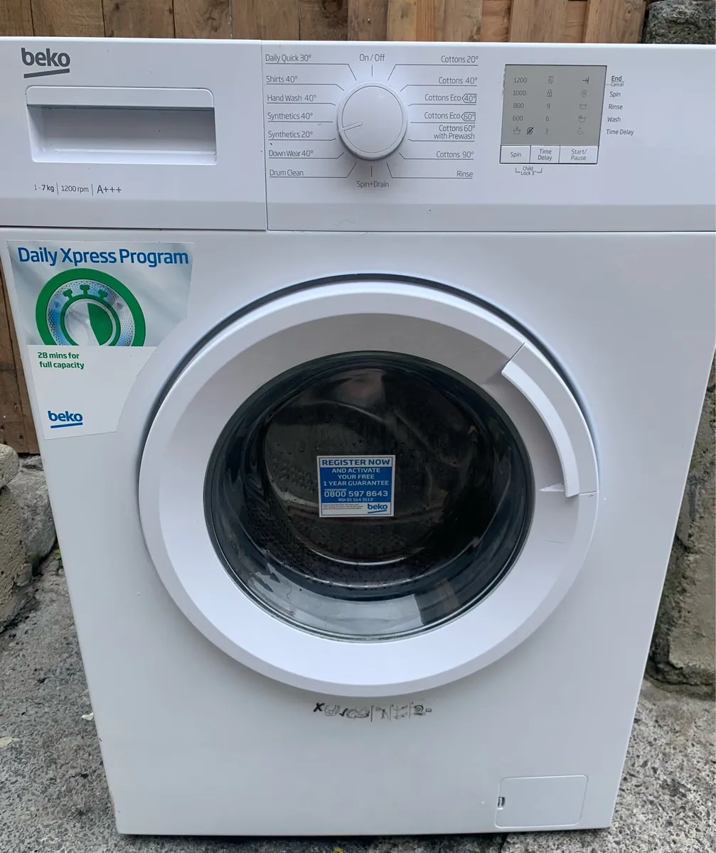 Beko 7KG A+++ Washing Machine - Image 2