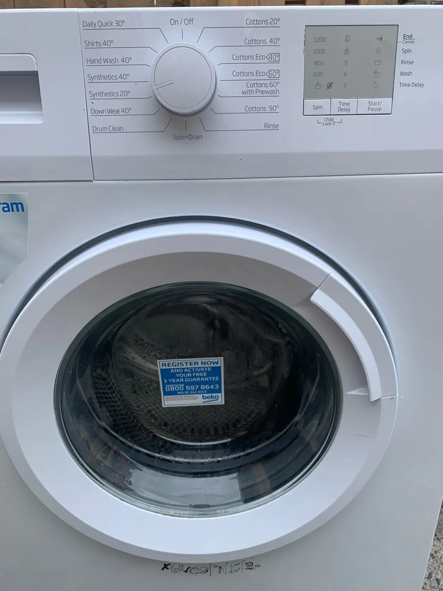 Beko 7KG A+++ Washing Machine - Image 4