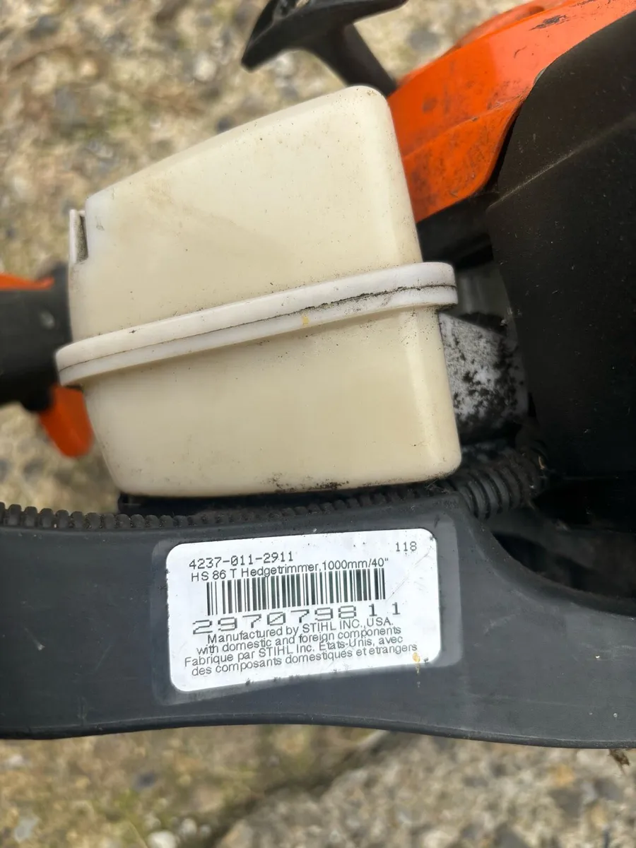 Stihl 86T hedge trimmer - Image 3