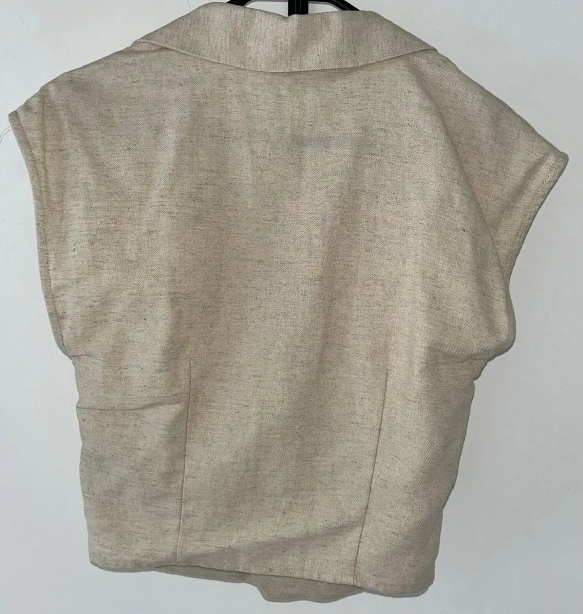 Brand New Zara Linen Blend Top - Size XS - Image 3