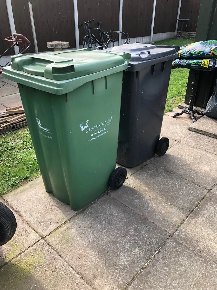 2 wheelie bins - Image 2