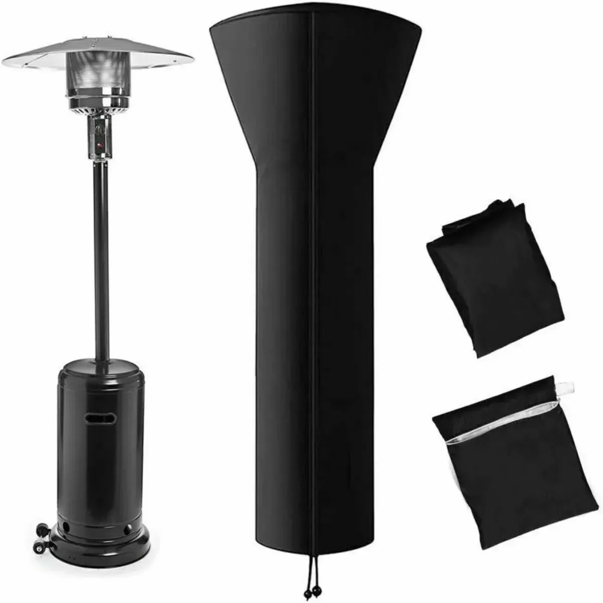 Patio Heater Cover Waterproof with Zipper Closure - Image 1