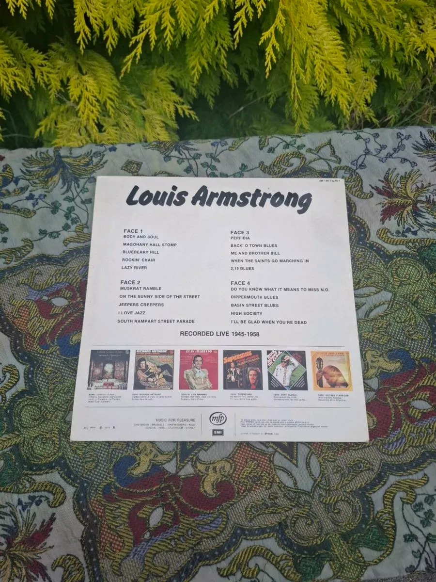 Vinyl lp double louis Armstrong jazz - Image 2