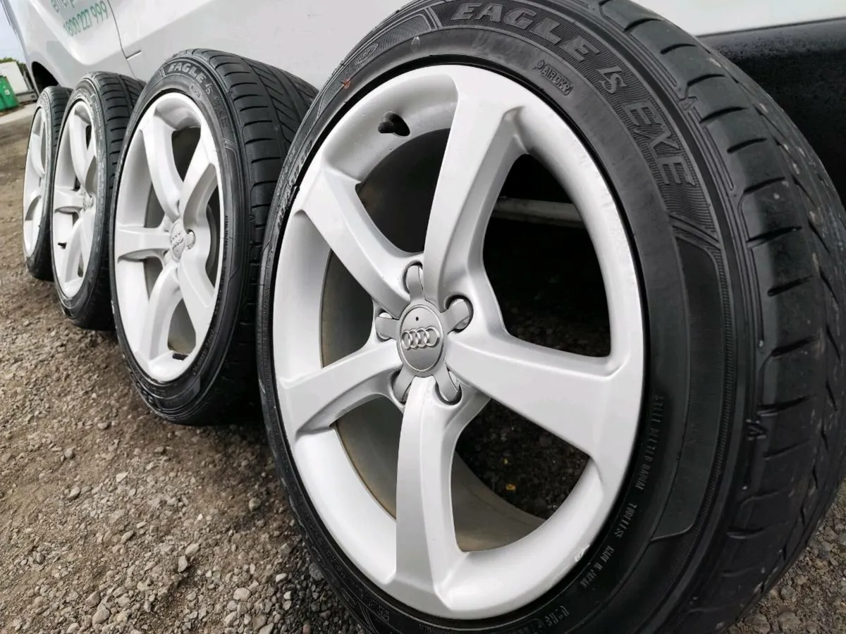 Audi alloy wheels - Image 1