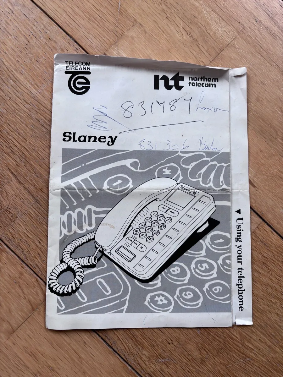 Telecom Eireann Slaney landline phone - Image 3