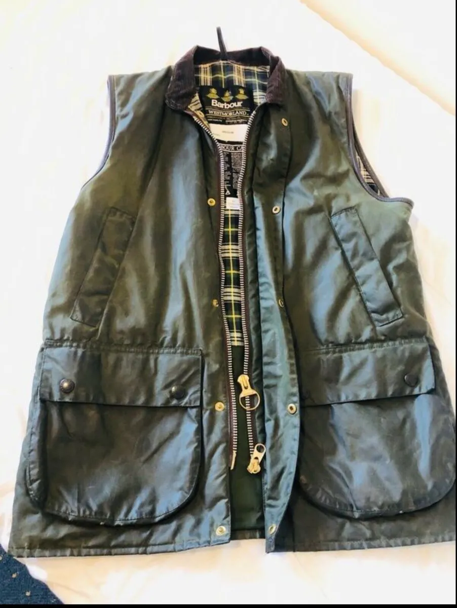 Barbour wax Westmorland Gilet - Image 1