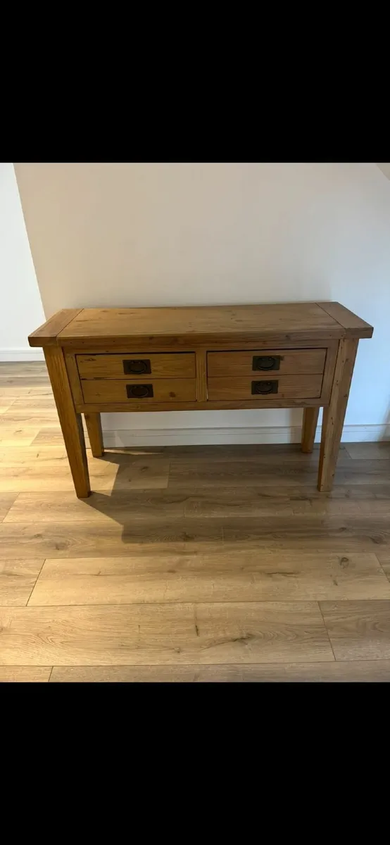Table & Mirror for sale - Image 1