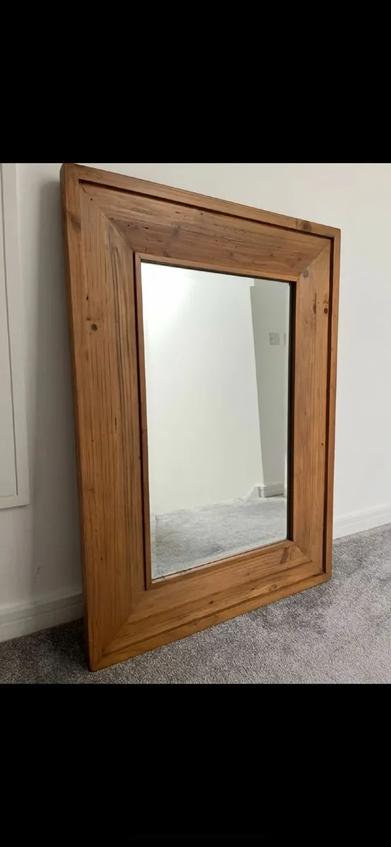 Table & Mirror for sale - Image 2