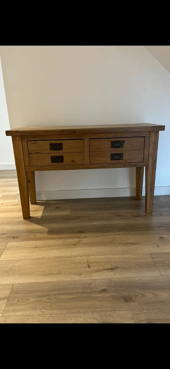 Table & Mirror for sale - Image 3