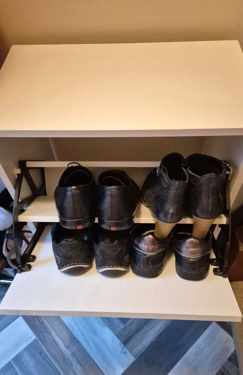 White shoe cabinet - Image 2
