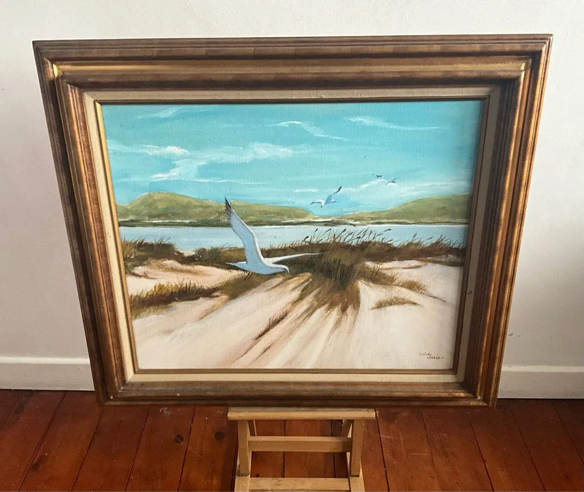 Large Wildlife Painting. Signed by Jansen - Image 1