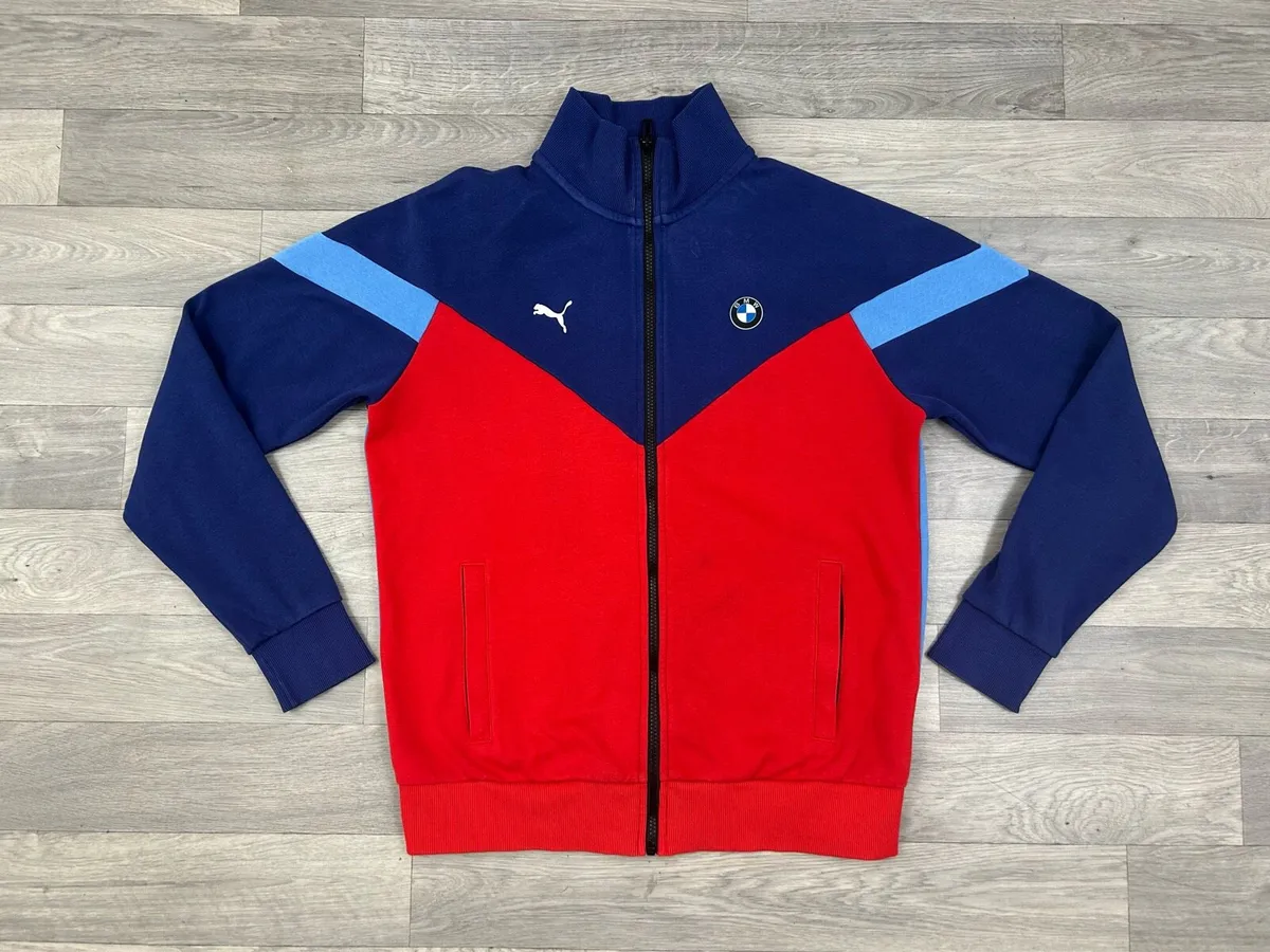 Puma BMW Motorsport Track Jacket Mens Medium - Image 1