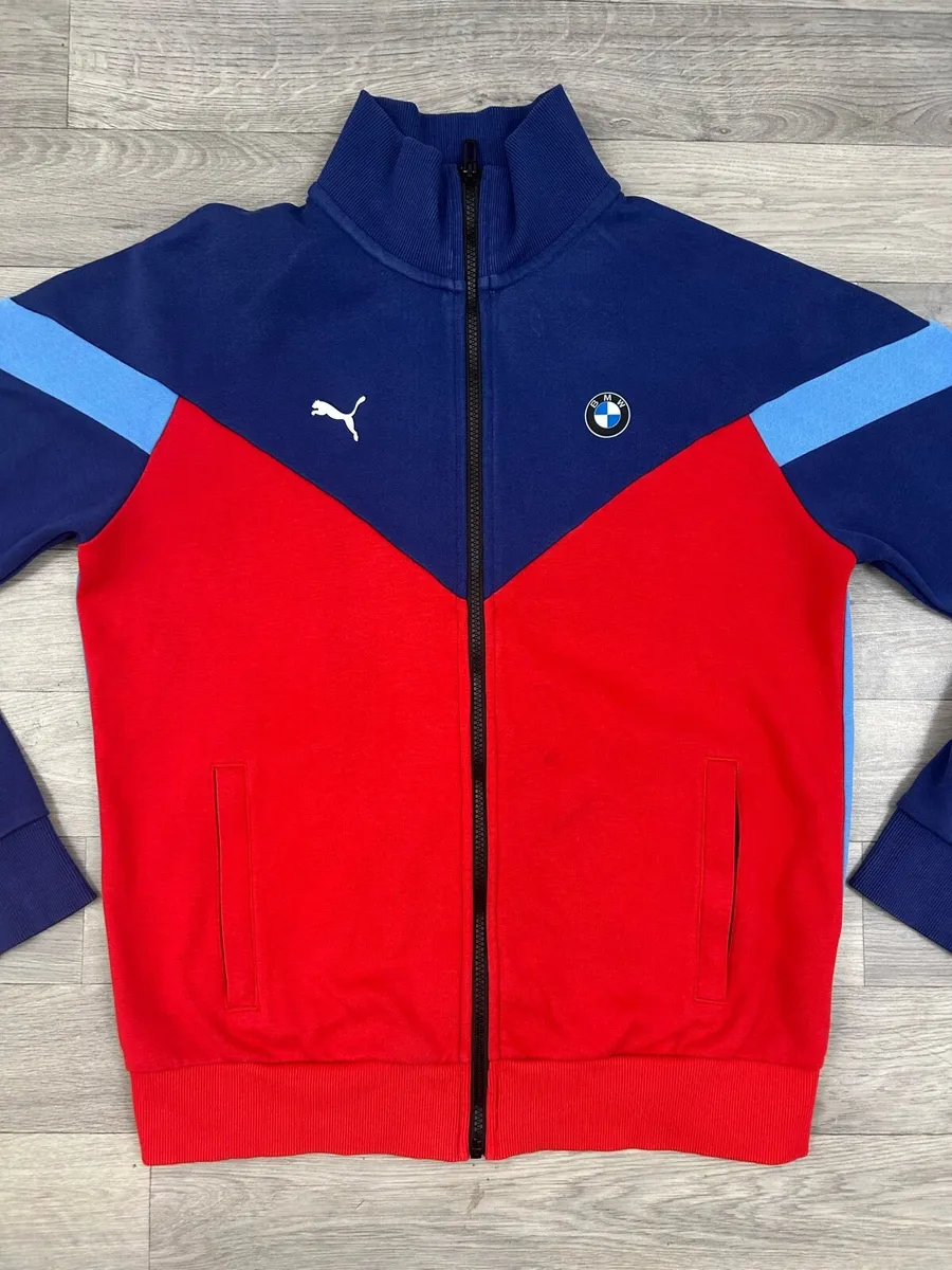 Puma BMW Motorsport Track Jacket Mens Medium - Image 2