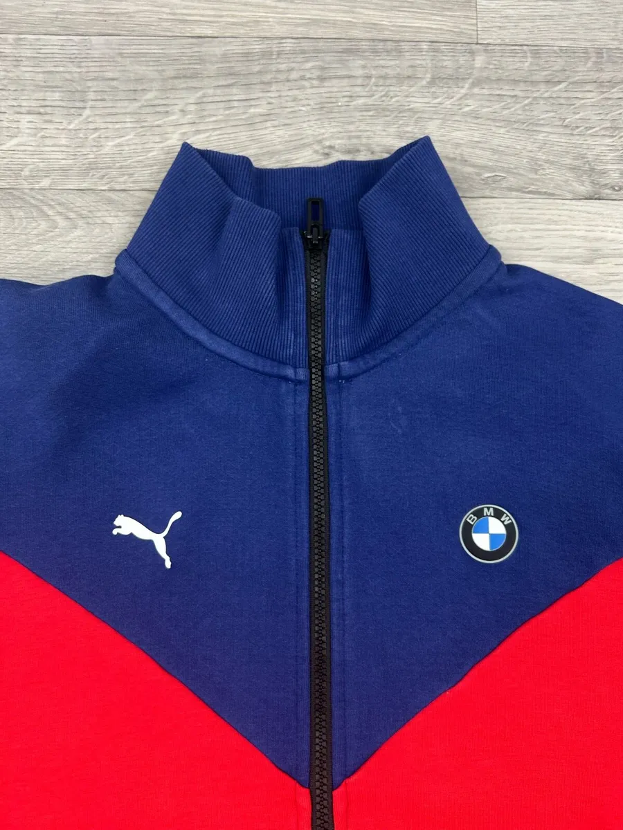 Puma BMW Motorsport Track Jacket Mens Medium - Image 3