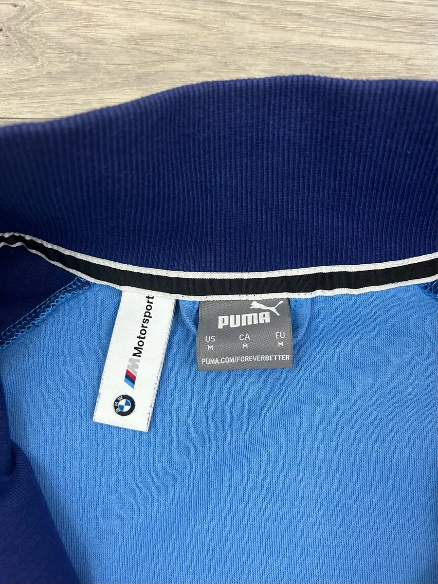 Puma BMW Motorsport Track Jacket Mens Medium - Image 4