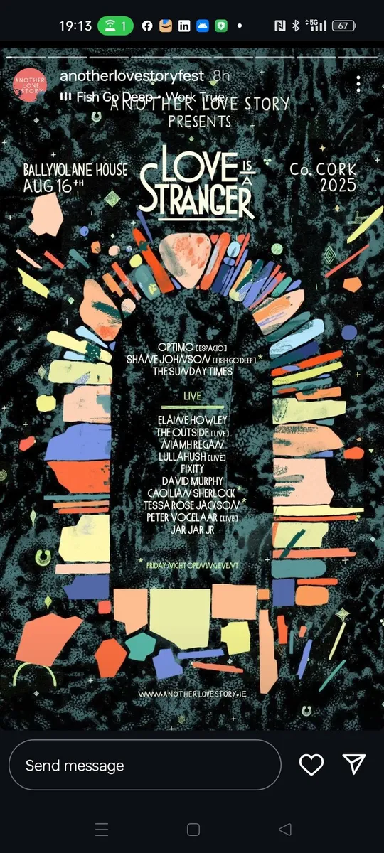 Love is a stranger festival