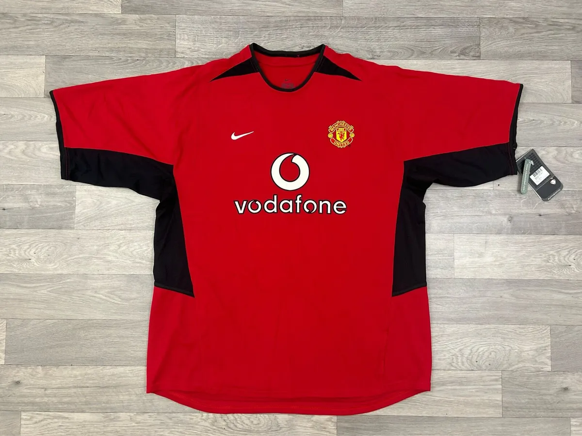 NEW Vintage 2002 Nike Manchester United Jersey XL - Image 2