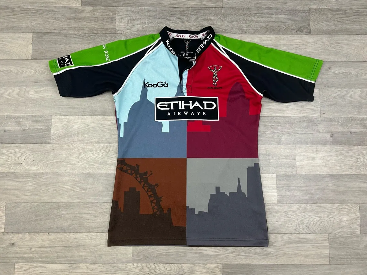 Vintage 2010 Kooga Harlequins London Rugby Jersey - Image 1