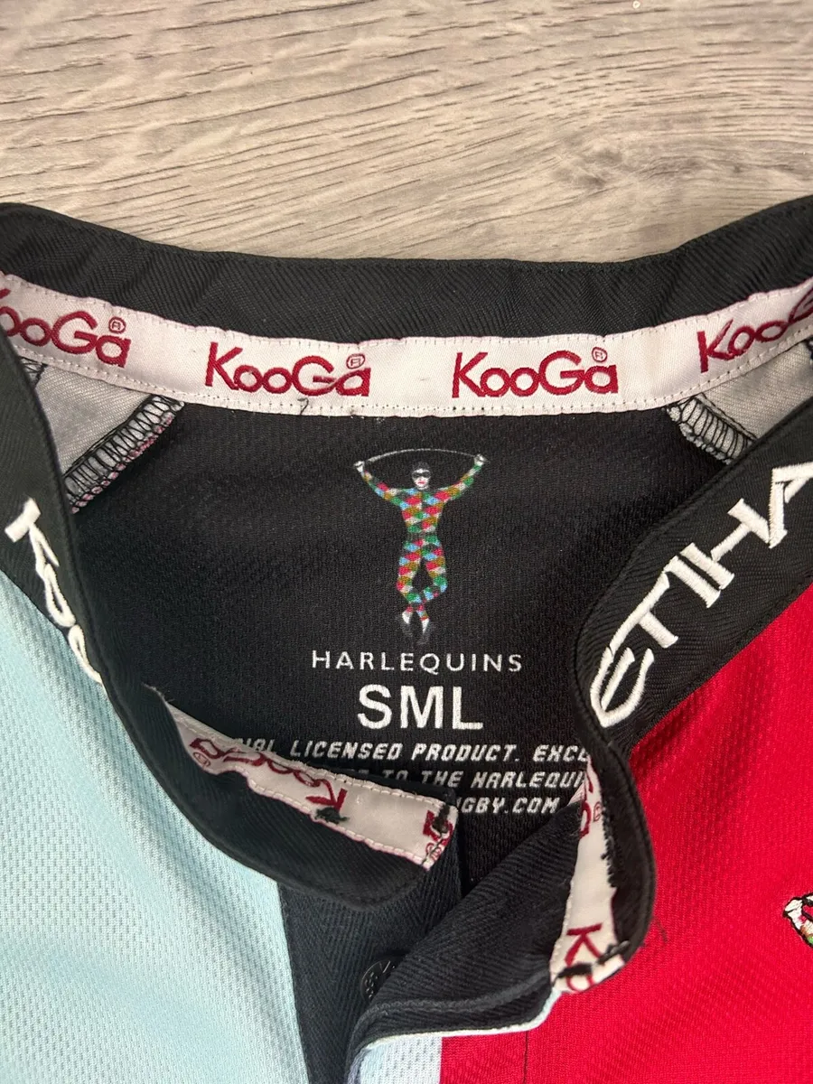 Vintage 2010 Kooga Harlequins London Rugby Jersey - Image 4