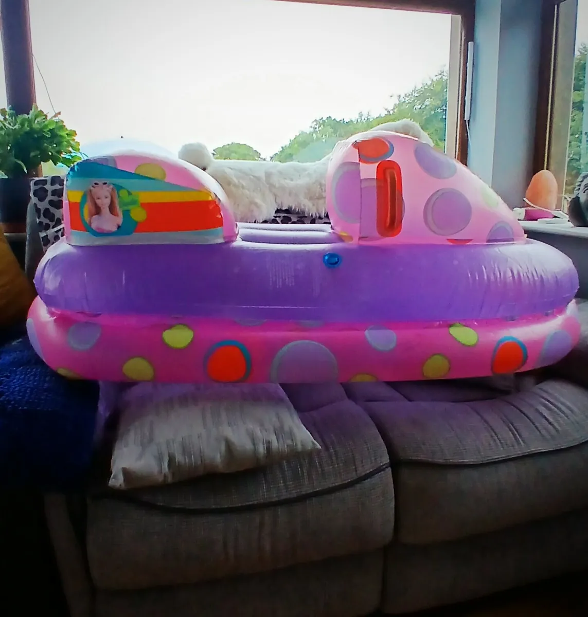 Mattel Barbie Inflatable Jet Ski - Image 2