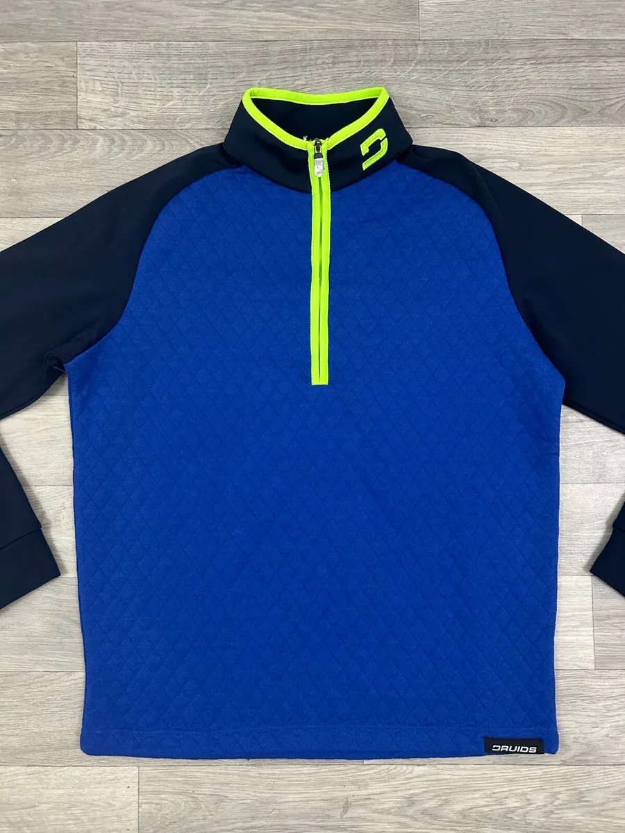 Druids Golf Half Zip Jumper Mens S/M - Image 2