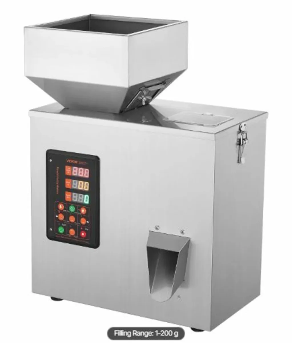 Powder Filling Machine, 0.002-0.44lbs/1-200g, - Image 1