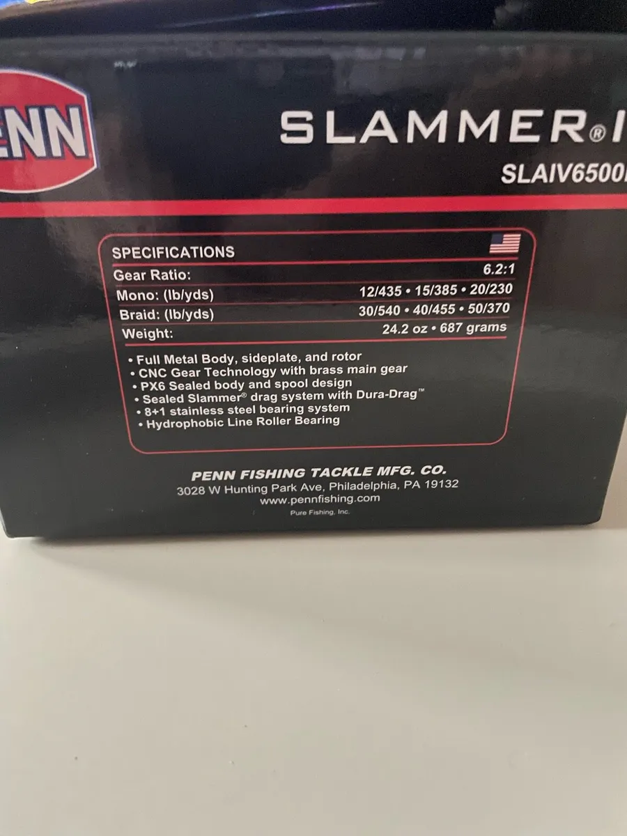 Penn Slammer IV 6500HS fishing reel - Image 4