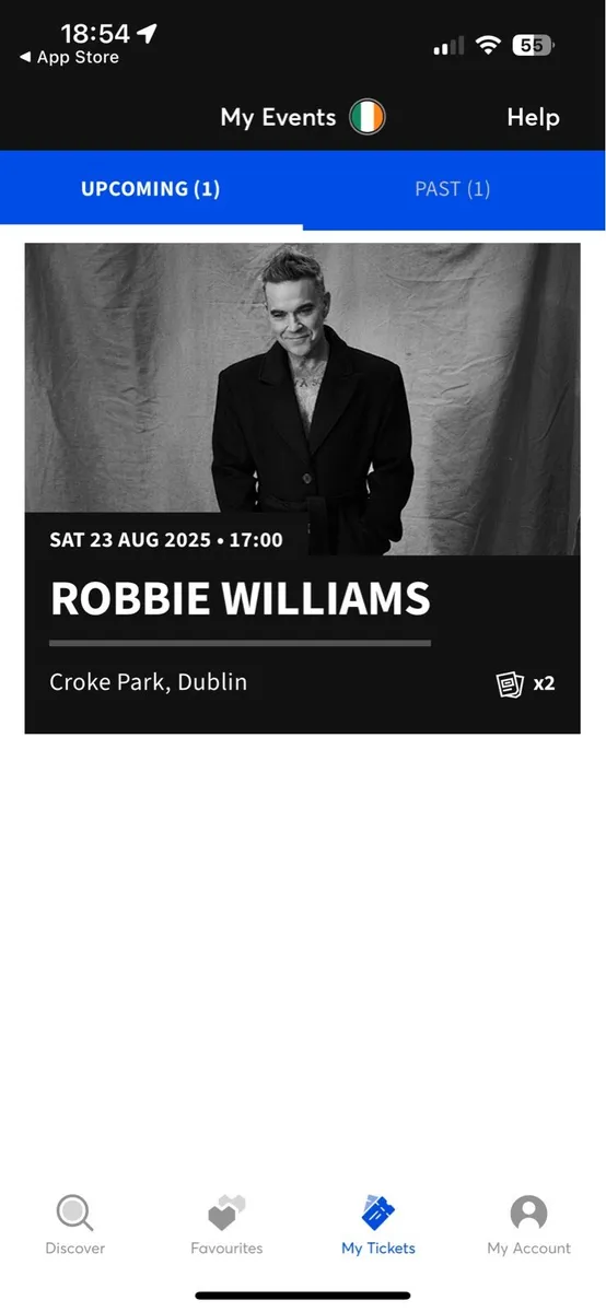 Robbie Williams Tickets